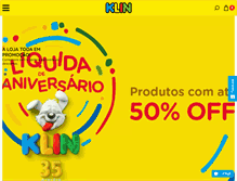 Tablet Screenshot of klin.com.br